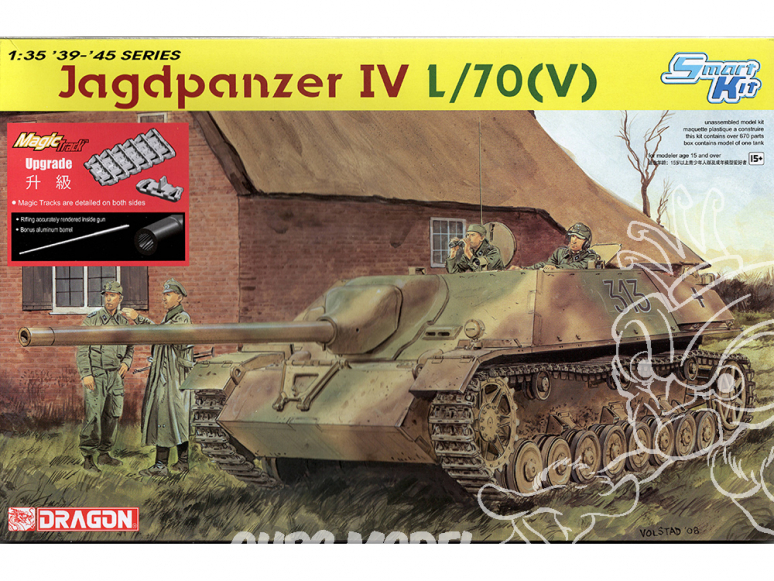 DRAGON maquette militaire 6397 Jagdpanzer IV L/70(V) Magic Track inclus 1/35