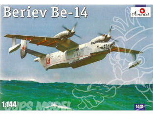 Amodel maquettes avion 1441 BERIEV Be-14 AVION DE SAUVETAGE SOVIETIQUE - 1974 1/144