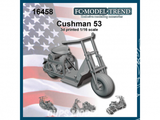 FC MODEL TREND maquette résine 16458 Cushman 53 1/16