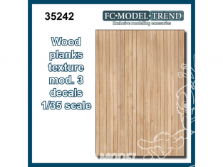 FC MODEL TREND décalcomanies 35242 Planches de bois 3 1/35