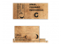 FC MODEL TREND accessoire papier 35336 Cartons Meal, Combat, Individual Guerre Vietnam 1/35