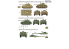 FC MODEL TREND décalcomanies 48201 M8, M20, Panzer IV &amp; Stug III en Espagne 1/48