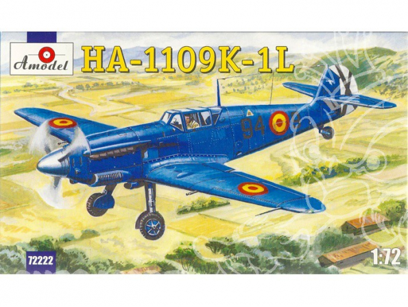 Amodel maquettes avion 72222 HISPANO AVIACION HA-1109-K1L CHASSEUR ESPAGNOL 1/72