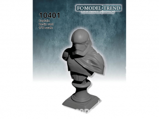 FC MODEL TREND maquette résine 10401 Buste Capitaine Sci-Fi 1/10