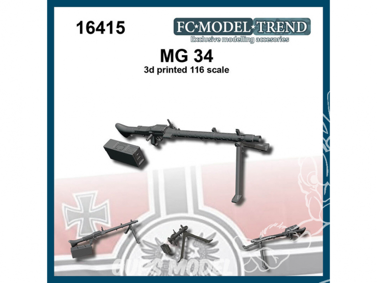 FC MODEL TREND accessoire résine 16415 MG34 1/16