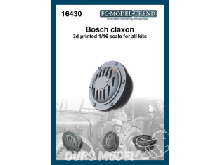 FC MODEL TREND accessoire résine 16430 Claxon Bosch 1/16