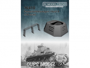 FC MODEL TREND accessoire résine 16410 Amélioration Panzerbefehlswagen I Ausf.A Takom / Ammo 1/16