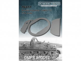 FC MODEL TREND accessoire résine 16411 Amélioration Munnitionpanzer 1A Takom 1/16