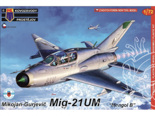 KP Model kit avion KPM0108 Mikoyan-Gourevitch MiG-21UM Mongol B 1/72