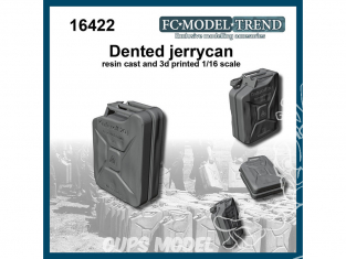 FC MODEL TREND accessoire résine 16422 Jerrycan cabossé 1/16