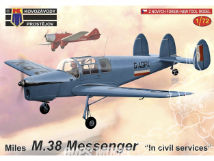 KP Model kit avion KPM0317 Miles M.38 Messenger Civil 1/72