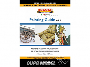 Lifecolor librairie PG02 Guide de peinture Vol. 02 texte en anglais
