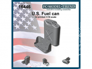 FC MODEL TREND accessoire résine 16446 Bidon de carburant US 1/16