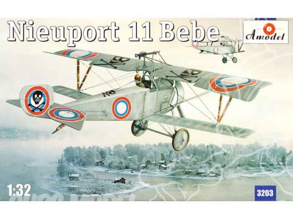Amodel maquettes avion 3203 NIEUPORT 11 Bébé - ARMEE DE L’AIR FRANCAISE 1916 1/32