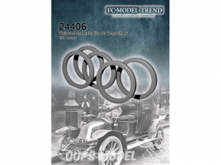FC MODEL TREND accessoire résine 24406 Pneus lestés Renault AG Icm 1/24