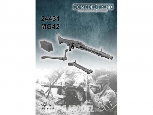 FC MODEL TREND accessoire résine 24431 MG42 1/24