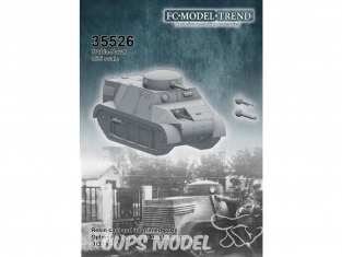 FC MODEL TREND maquette résine 35526 Trubia Naval 1/35