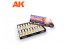 Ak interactive peinture acrylique 3G Set AK11765 COFFRET SIGNATURE ANIME FIGURES PAR KEIGO MURAKAMI