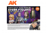 Ak interactive peinture acrylique 3G Set AK11765 COFFRET SIGNATURE ANIME FIGURES PAR KEIGO MURAKAMI