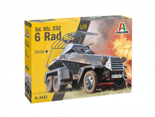 Italeri maquette militaire 6433 Sd. Kfz. 232 6 Rad. 1/35