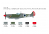 Italeri maquette avion 2804 Spitfire Mk. IX DECORATION FRANCAISE INCLUSE 1/48
