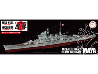 Fujimi maquette bateau 451589 Maya Croiseur lourd de la Marine Japonaise 1/700