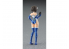 Hasegawa maquette figurine 52308 12 Egg Girls Collection No.23 &quot;Rei Hazumi&quot; (costume SF) 1/12