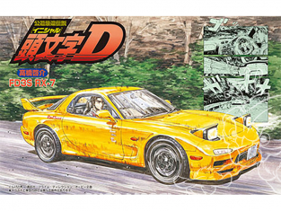 Fujimi maquette voiture 183688 Mazda RX-7 FD3S Initial D 1/24