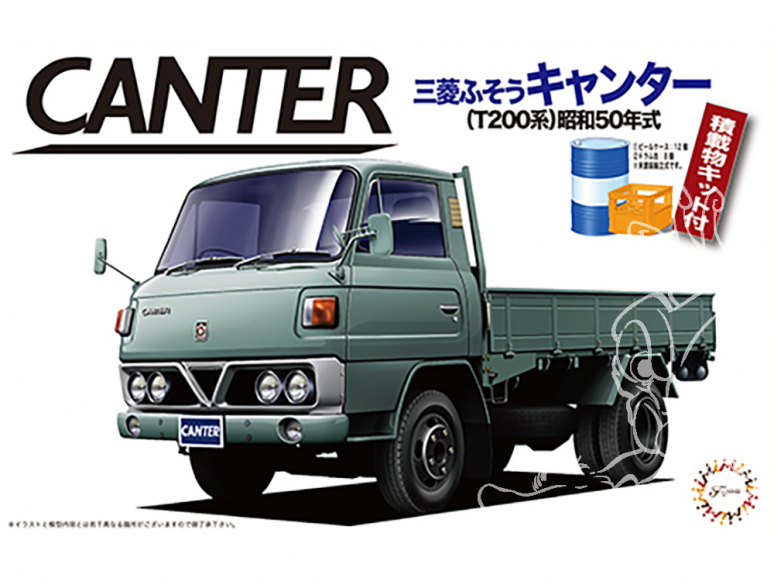 Fujimi maquette camion 11349 Mitsubishi Fuso Canter T200 1/32