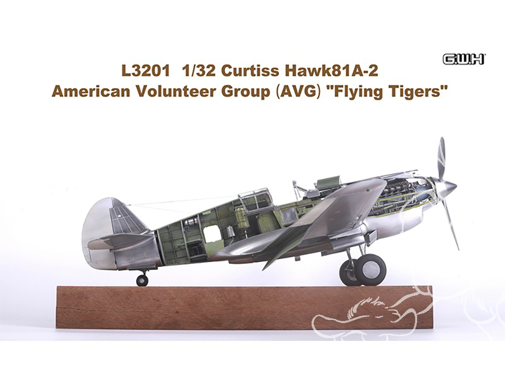 thumbnail image 2 of GreatWall L3201 1/32 Flying Tiger Curtiss Hawk 81-A2 Model Kit – Military Aircraft 2 of 4