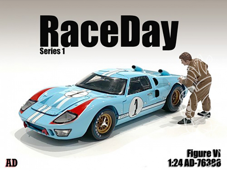 American Diorama figurine AD-76388 Race Day 1 - Figurine VI 1/24