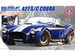 fujimi maquette voiture 126708 Shelby Cobra 427 S/C 1/24