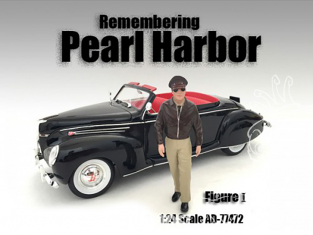 American Diorama figurine AD-77472 Souvenir de Pearl Harbor I 1/24