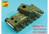 Aber 35G39 Grilles pour Cromwell KV-I et KV-2 pour kit Tamiya 1/35