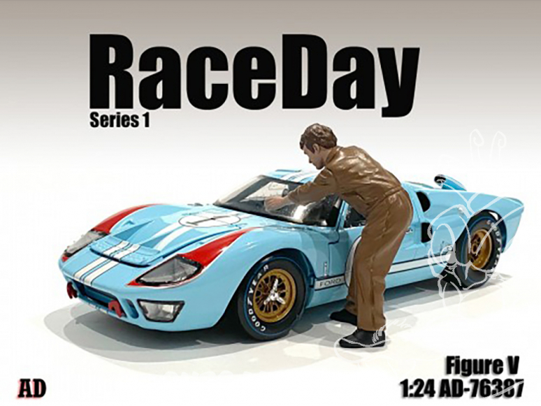 American Diorama figurine AD-76387 Race Day 1 - Figurine V 1/24