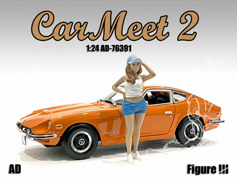 American Diorama figurine AD-76391 Car Meet 2 - Figurine III 1/24