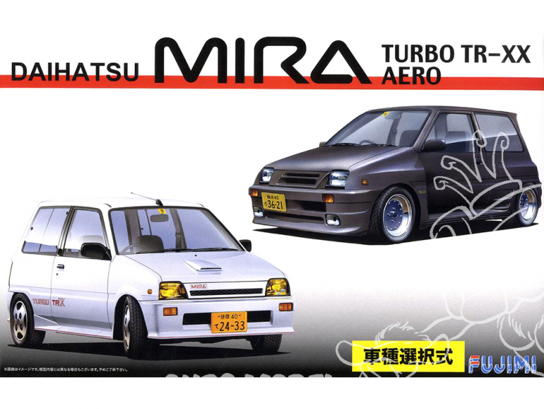 Fujimi maquette voiture 46372 Daihatsu Mira Turbo TR-XX / Aero 1/24