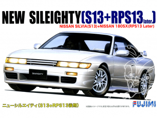 Fujimi maquette voiture 46402 New Sileighty (S13 - RPS13 Later) Nissan Silvia 1/24