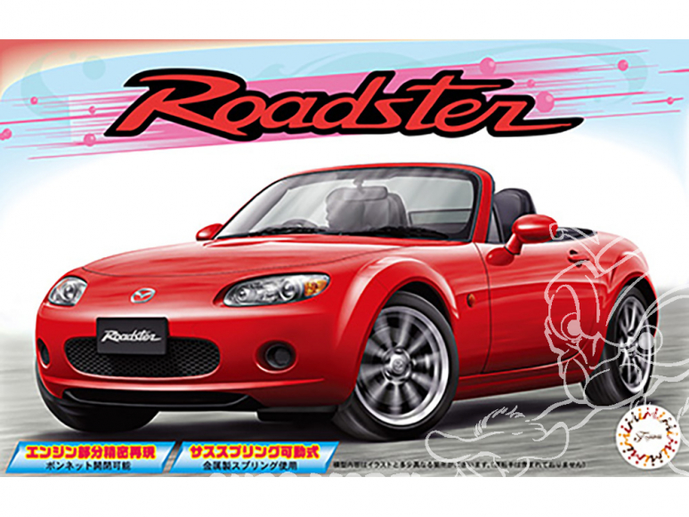 Fujimi maquette voiture 46327 Mazda Roadster MX-5 1/24