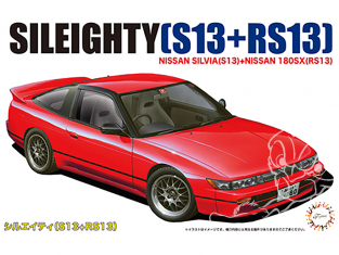 Fujimi maquette voiture 46396 Sileighty Nissan Silvia S13 / 180SX RS13 1/24