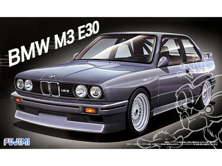 Fujimi maquette voiture 126746 BMW M3 E30 1/24