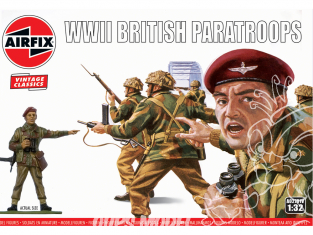 Airfix maquette A02701V Vintage Classics Parachutistes Britannique WWII