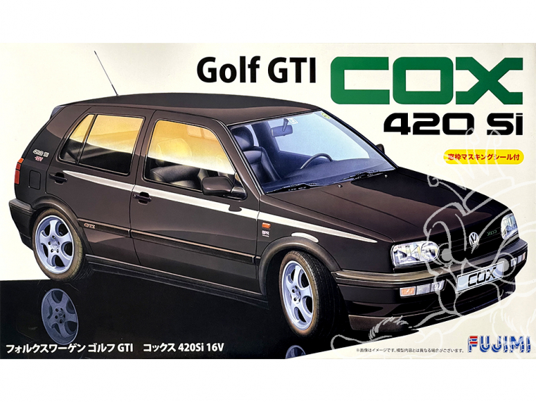 fujimi maquette voiture 126760 Golf GTI 420 Si COX 16v 1/24