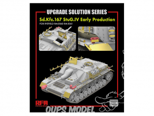 Rye Field Model maquette militaire 2025 Set amélioration StuG.IV Early Production 1/35