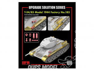 Rye Field Model maquette militaire 2042 Set amélioration T34/85 Model 1944 Factory No.183 1/35