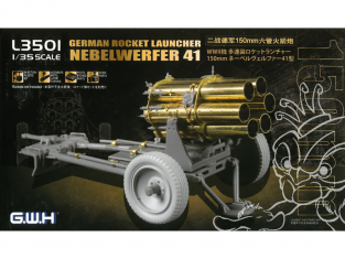 Great Wal Hobby maquette militaire L3501 Lance roquettes Allemand Nebelwerfer 41 150mm WWII 1/35