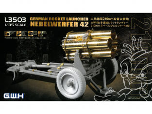 Great Wal Hobby maquette militaire L3503 Lance roquettes Allemand Nebelwerfer 42 210mm WWII 1/35