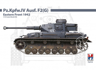 Hobby 2000 maquette militaire 72701 Pz.Kpfw.IV Ausf.F2 (G) Front Est 1942 1/72