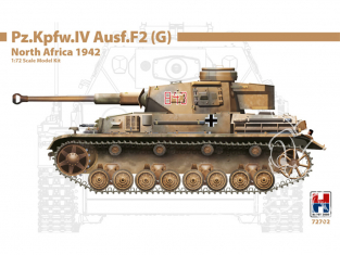 Hobby 2000 maquette militaire 72702 Pz.Kpfw.IV Ausf.F2 (G) Afrique du Nord 1942 1/72