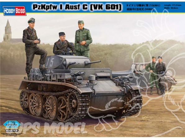 Hobby Boss maquette militaire 82431 PzKpfw I Ausf C (VK 601) 1/35